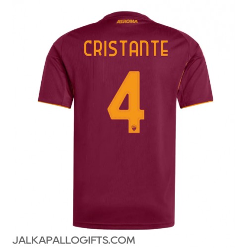 AS Roma Bryan Cristante #4 Kotipaita 2025-26 Lyhythihainen